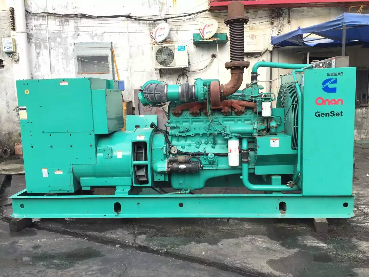 启东租赁发电机-柴油发电机不正常冒烟的原因